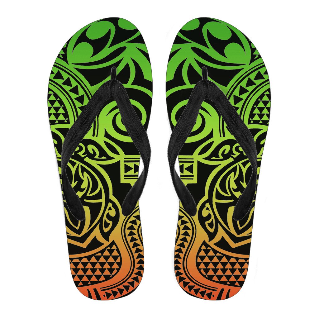 Polynesian 52 Flip Flops Men Black - Polynesian Pride
