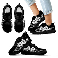 Hibiscus Polynesian Sneakers Kid's Sneakers - Polynesian Pride