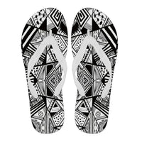 Polynesian 17 Flip Flops Men White - Polynesian Pride