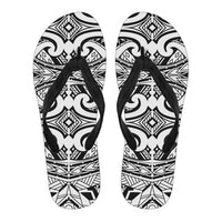 Polynesian 18 Flip Flops Men Black - Polynesian Pride