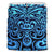 New Zealand Bedding Set, Maori Butterfly Duvet Cover Blue Blue - Polynesian Pride
