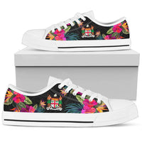 Fiji Low Top Shoe - Hibiscus Polynesian Pattern - Polynesian Pride