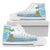 Tuvalu Rugby High Top Shoe Special Blue - Polynesian Pride