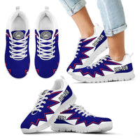 American Samoa Sneakers - American Samoa Seal Thunder Style - Polynesian Pride