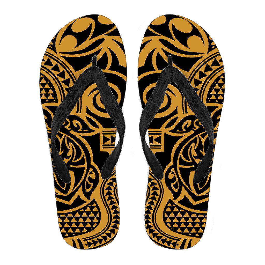 Polynesian 51 Flip Flops Men Black - Polynesian Pride