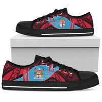 Fiji Low Top Shoe - Symmetrical Lines - Polynesian Pride