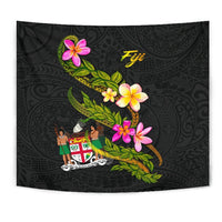 Fiji Polynesian Tapestry - Plumeria Tribal - Polynesian Pride