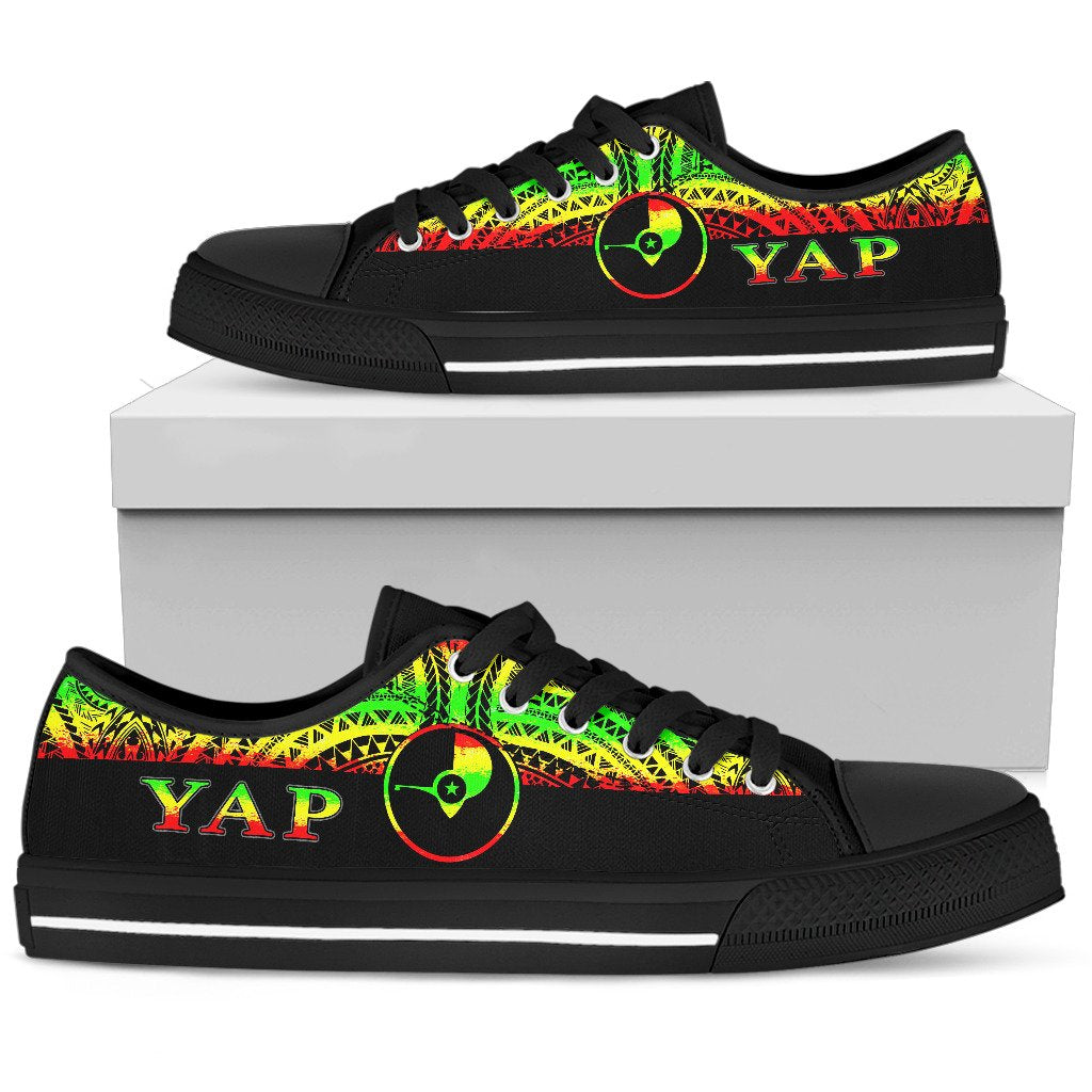 Yap Low Top Shoes - Micronesian Reggae Style - Polynesian Pride