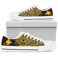 Papua New Guinea Low Top Shoes - Erudite Eye - Polynesian Pride