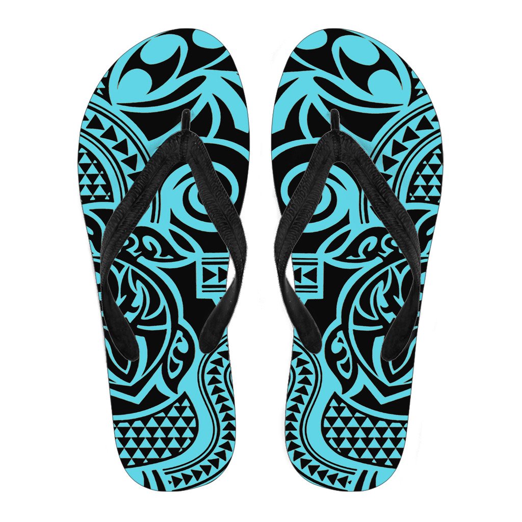 Polynesian 50 Flip Flops Men Black - Polynesian Pride