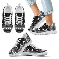 Yap Sneakers - Yap Polynesian Chief Tattoo Black Version - Polynesian Pride