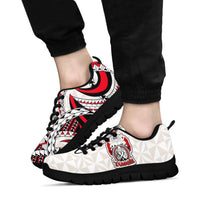Tonga Polynesian Sneakers - Tonga Power Kid's Sneakers - Black Sole - Polynesian Pride