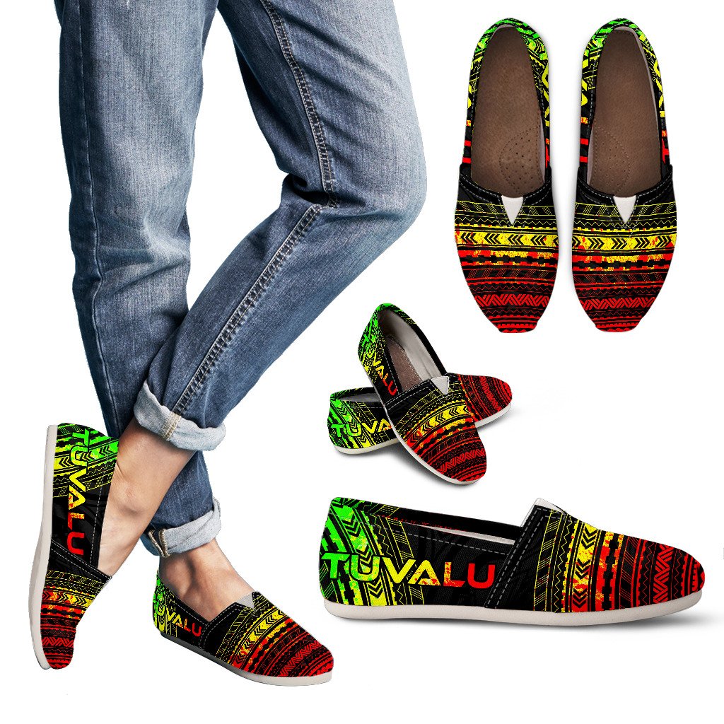 Tuvalu Casual Shoes - Polynesian Reggae Chief Version Women Reggae - Polynesian Pride