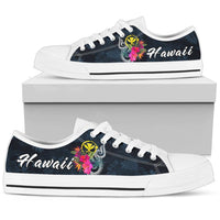 Hawaii Polynesian Low Top Shoe - Tropical Flower - Polynesian Pride