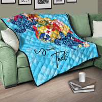 Tonga Custom Personalised Premium Quilt - Tropical Style - Polynesian Pride