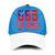 Toa Samoa Rugby Classic Cap Proud 685 Made History Blue Ver.03 LT13 Classic Cap Universal Fit Blue - Polynesian Pride
