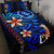 Chuuk Quilt Bed Set - Vintage Tribal Mountain Blue - Polynesian Pride