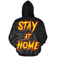Hawaii Stay At Home King Hoodie (Zipper) - Polynesian Pride