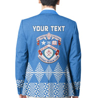 (Custom Personalised) Apifoou College Tonga Blazer Ngatu LT13 - Polynesian Pride