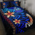 Vanuatu Quilt Bed Set - Vintage Tribal Mountain Blue - Polynesian Pride