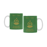 Vanuatu Passport White Mug - Polynesian Pride