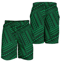 Polynesian Nation Green Men's Short Green - Polynesian Pride