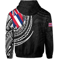 Polynesian Pride Hoodie Hawaii King Flag Polynesian Hoodie Tity Style - Polynesian Pride