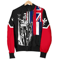 Polynesian Pride Jacket - Hawaii King Flag Men's Bomber Jacket - Polynesian Pride