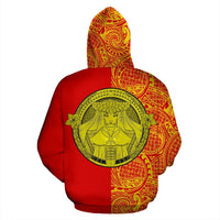 Polynesian Pride Hoodie Polynesian Madame Pele Mauna Kea Hawaii Hoodie The - Polynesian Pride