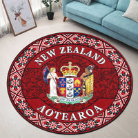 Polynesian Pride Home Set - New Zealand Aotearoa Round Carpet - Polynesian Pride
