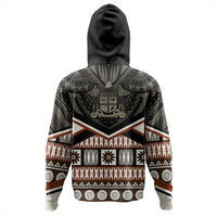 Polynesian Pride Hoodie Fiji Hoodie Fiji Masi Coat of Arms Hoodie - Polynesian Pride
