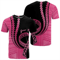 Polynesian Pride (Custom) T Shirt Pinktober Black T Shirt - Polynesian Pride