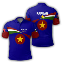 Polynesian Pride Apparel MilBay Polo Shirt PNG Flag Style - Polynesian Pride