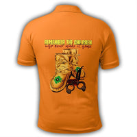 Polynesian Pride Apparel Orange Shirt Day Polo Shirt Every Child Matters Never Make It Home Polo Shirt - Polynesian Pride