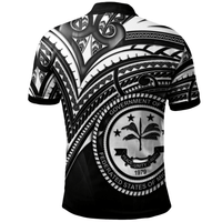 Polynesian Pride Apparel Federated States of Micronesia Polo Shirt Cross Style - Polynesian Pride