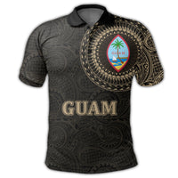 Polynesian Pride Apparel Guam Polo Shirt Guahan Coat Of Arms Special Arms Polo Shirt - Polynesian Pride