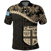 Polynesian Pride Apparel Fiji Polo Shirt Golden Coconut Unisex Gold - Polynesian Pride