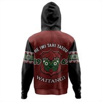 Polynesian Pride Hoodie New Zealand Hoodie Waitangi Since 1963 Zip Hoodie - Polynesian Pride