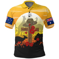 Polynesian Pride Clothing ANZAC Day Lest We Forget Animal Polo Shirt - Polynesian Pride