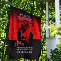 Polynesian Pride Flag - Anzac Day For Those Who Leave Never To Ruturn Flag - Polynesian Pride