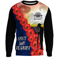 Polynesian Pride Clothing - Anzac Day All Gave Some.Sweatshirt - Polynesian Pride