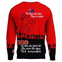 Polynesian Pride Clothing - Lest We Forget For Those Who Leave Never To Return.Sweatshirt - Polynesian Pride