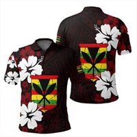 Polynesian Pride Apparel Hawaii Kanaka Hibiscus Style Polo Shirt LT10 - Polynesian Pride