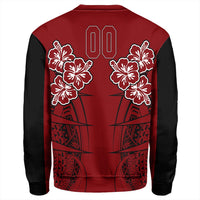 Polynesian Pride Sweatshirt - Personalized Hawaii Spearhead Hibiscus Polynesian Sweatshirt LT10 - Polynesian Pride