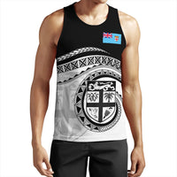 Polynesian Pride Clothing - Fiji Rugby Concept Tank Top LT10 Black - Polynesian Pride