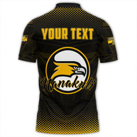 Polynesian Pride Apparel Custom Hawaii Class Of Nanakuli Golden Hawks Polo Shirt LT10 - Polynesian Pride