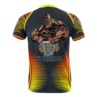 Fiji Tapa All Over Print T Shirt Warrior Style - Polynesian Pride