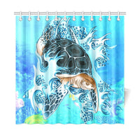 Turtle Cool Shower Curtain - Polynesian Pride