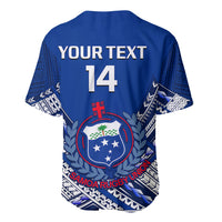 (Custom Text And Number) Samoan Rugby Manu Samoa 7s Polynesian Pattern Baseball Jersey LT14 - Polynesian Pride