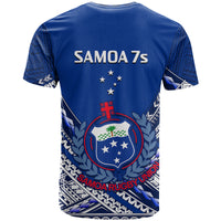 Samoan Rugby Manu Samoa 7s Polynesian Pattern T Shirt LT14 - Polynesian Pride